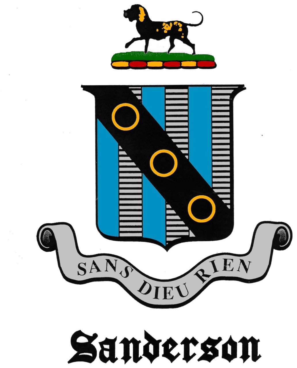 Sanderson family coat of arms
